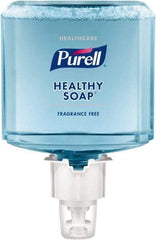 PURELL - 1,200 mL Bottle Foam Soap - Clear, Fragrance Free Scent - Industrial Tool & Supply