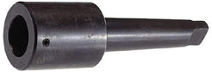 Collis Tool - 1-3/8 Inch Tap, 2-1/4 Inch Tap Entry Depth, MT3 Taper Shank, Standard Tapping Driver - 2-15/16 Inch Projection, 1-7/8 Inch Nose Diameter, 1.108 Inch Tap Shank Diameter, 0.831 Inch Tap Shank Square - Exact Industrial Supply