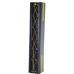 Vestil - 6" High, Column Protector - Fits 4" Columns, Black - Industrial Tool & Supply
