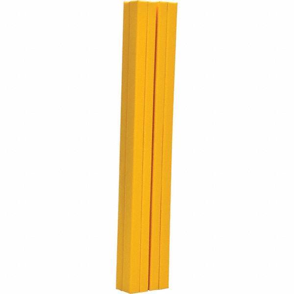 Vestil - 6" High, Column Protector - Fits 9" Columns, Yellow - Industrial Tool & Supply