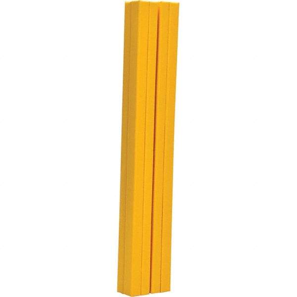 Vestil - 6" High, Column Protector - Fits 6" Columns, Yellow - Industrial Tool & Supply