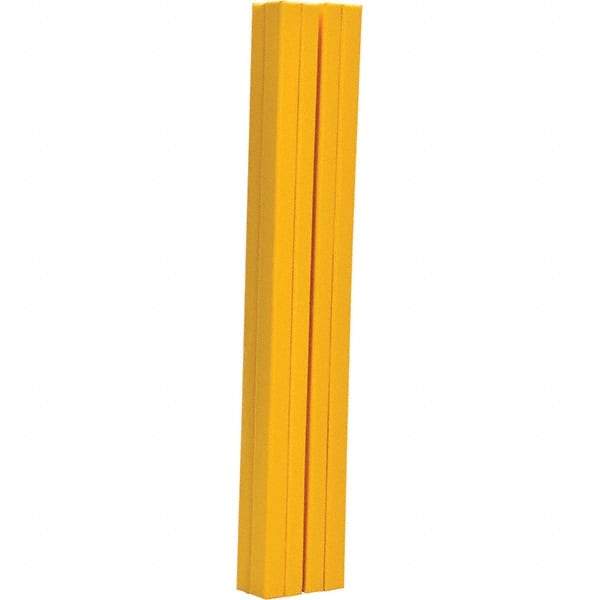 Vestil - 6" High, Column Protector - Fits 12" Columns, Yellow - Industrial Tool & Supply