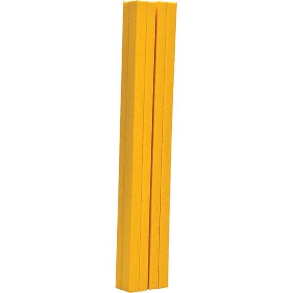Vestil - 6" High, Column Protector - Fits 10" Columns, Yellow - Industrial Tool & Supply