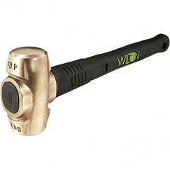 Wilton - Non-Sparking Hammers Tool Type: Brass Hammer Head Material: Brass - Industrial Tool & Supply