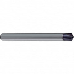 Guhring - 6mm Diam 4 Flute Single End Solid Carbide Chamfer Mill - Industrial Tool & Supply