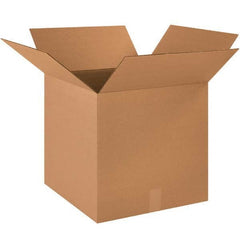 Made in USA - Pack of (20), 18" Wide x 18" Long x 18" High Corrugated Shipping Boxes - Industrial Tool & Supply