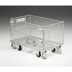Nashville Wire - Bulk Storage Containers Container Type: Pallet Bulk Container Height (Inch): 16 - Industrial Tool & Supply