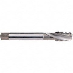 Emuge - 1-11 G(BSP) TiN Finish Cobalt 4 Flute British Standard Pipe Tap - Industrial Tool & Supply