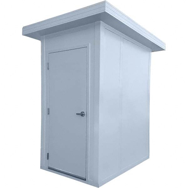 Panel Built - 4' Long x 4' Wide x 8' High, Equipment Booth - Industrial Tool & Supply