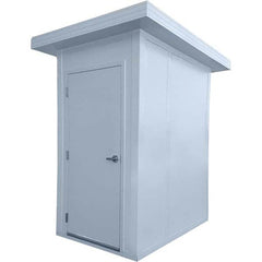 Panel Built - 4' Long x 4' Wide x 8' High, Equipment Booth - Industrial Tool & Supply