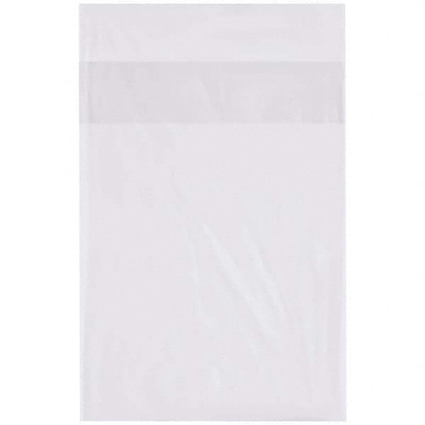 Value Collection - Pack of (1000), 9 x 12" 2 mil Flap Lock Poly Bags - Industrial Tool & Supply