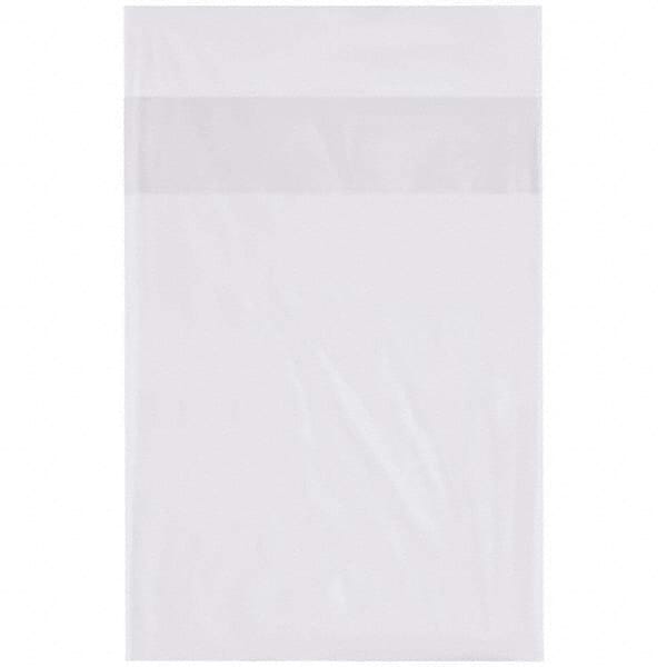 Value Collection - Pack of (1000), 11 x 14" 2 mil Flap Lock Poly Bags - Industrial Tool & Supply