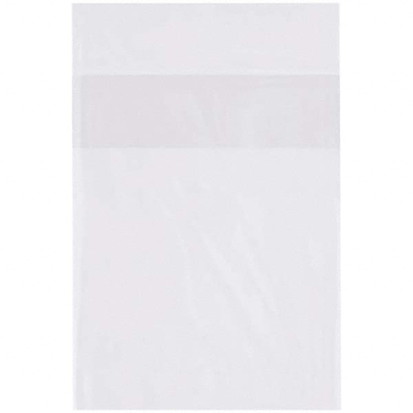 Value Collection - Pack of (2000), 5 x 7" 1 mil Flap Lock Poly Bags - Industrial Tool & Supply
