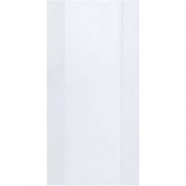 Value Collection - Pack of (250), 12 x 24" 4 mil Gusseted Poly Bags - Industrial Tool & Supply