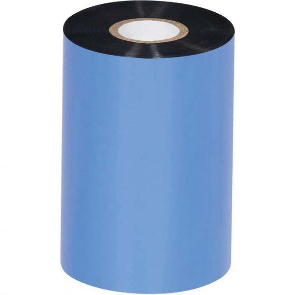Value Collection - 4.02" x 1345' Black Wax Thermal Label - Industrial Tool & Supply