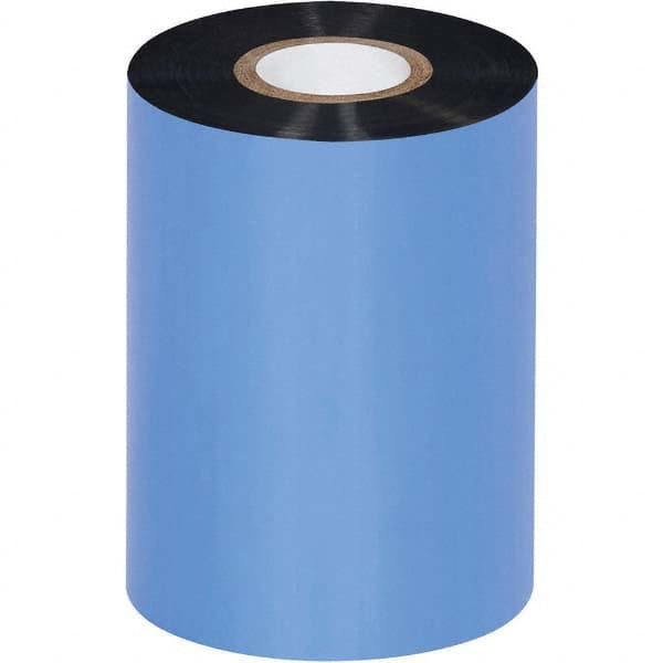 Value Collection - 3-1/2" x 1181' Black Wax Thermal Label - Industrial Tool & Supply