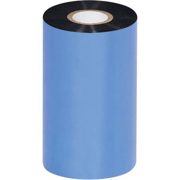 Value Collection - 4.33" x 1345' Black Wax Thermal Label - Industrial Tool & Supply