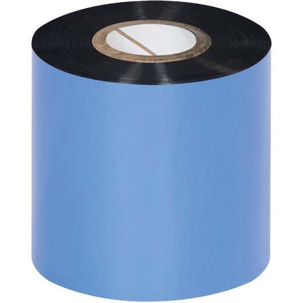 Value Collection - 2.52" x 1181' Black Wax Thermal Label - Industrial Tool & Supply