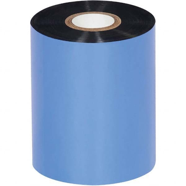 Value Collection - 3.54" x 1476' Black Wax Thermal Label - Industrial Tool & Supply