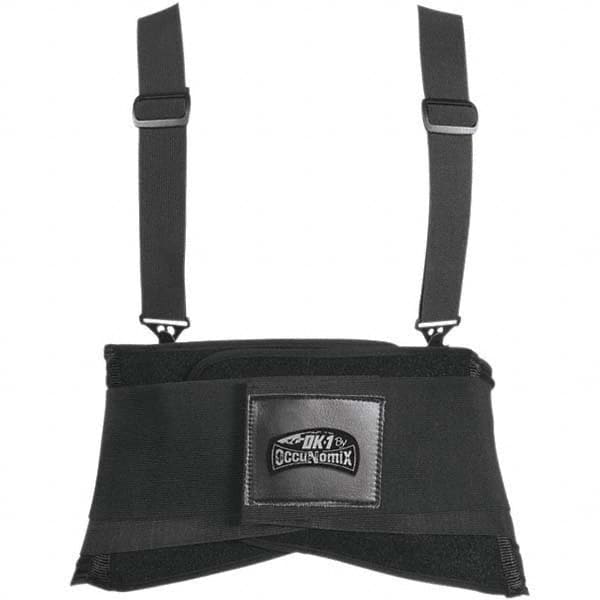 OccuNomix - Back Supports Type: Belt w/ Detachable Shoulder Straps Belt Closure Type: Hook & Loop - Industrial Tool & Supply