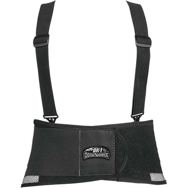 OccuNomix - Back Supports Type: Belt w/ Detachable Shoulder Straps Belt Closure Type: Hook & Loop - Industrial Tool & Supply