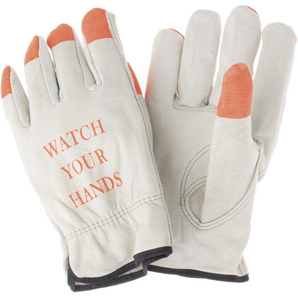 MCR Safety - Size 2XL Leather Abrasion Protection Work Gloves - Industrial Tool & Supply