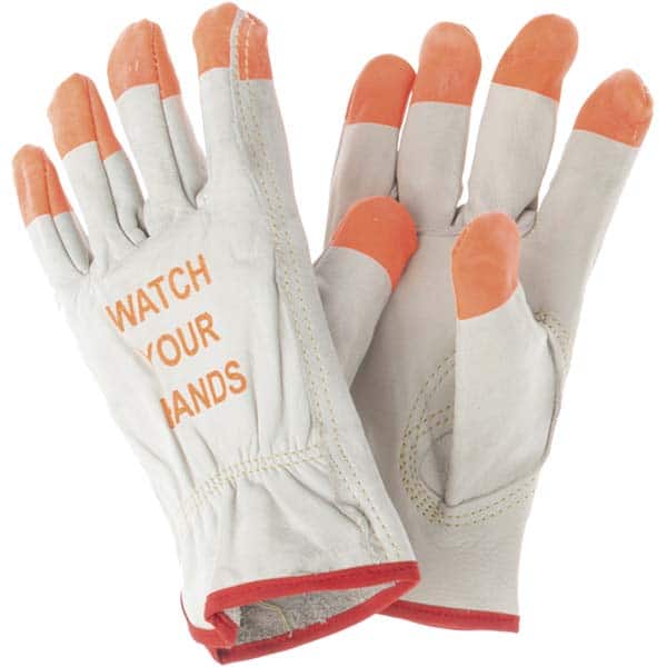 MCR Safety - Size S Leather Abrasion Protection Work Gloves - Industrial Tool & Supply