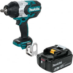 Makita - Cordless Impact Wrenches & Ratchets Voltage: 18.0 Drive Size (Inch): 1/2 - Industrial Tool & Supply