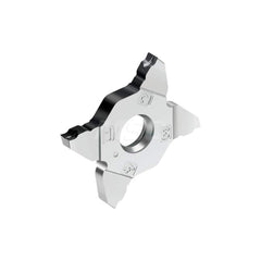 Grooving Insert: MX22CF5 WSM23S Al Finish, Neutral, 0.039″ Cutting Width, Series MX