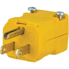 Bryant Electric - Straight Blade Plugs & Connectors Connector Type: Plug Grade: Industrial - Industrial Tool & Supply