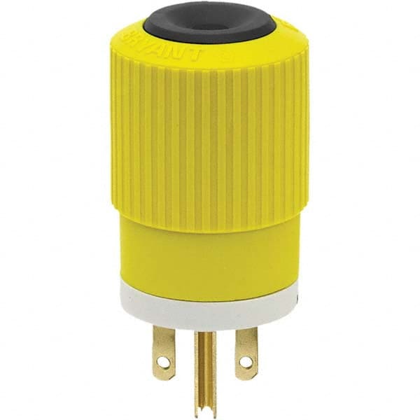 Bryant Electric - Straight Blade Plugs & Connectors Connector Type: Plug Grade: Industrial - Industrial Tool & Supply