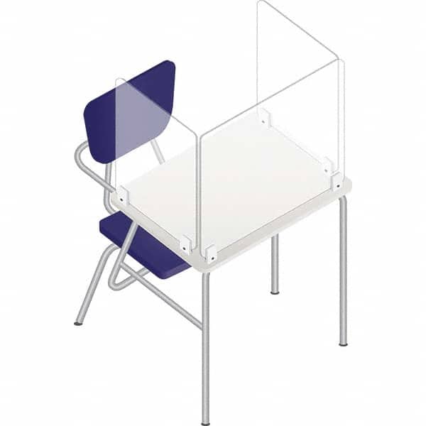 USA Sealing - 24" x 14-1/2" Partition & Panel System-Social Distancing Barrier - Industrial Tool & Supply