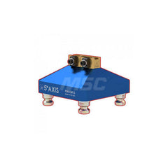 CNC Quick-Change Clamping Modules; Actuation Type: Manual; Mounting Hole Location: Bottom; Overall Length: 125.73; Width/Diameter (mm): 126; Length (Inch): 125.73; Length (Decimal Inch): 125.73; Overall Width: 126