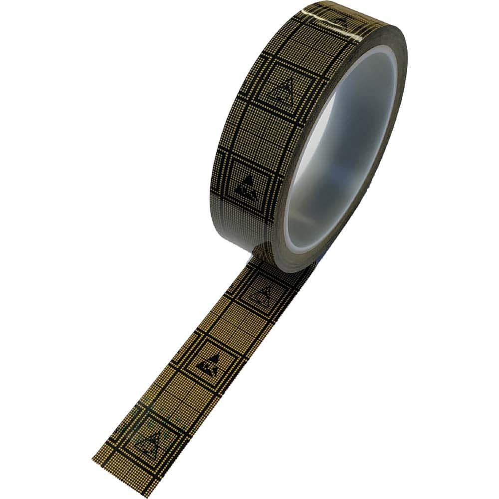 Bertech - Anti-Static Packaging; Type: Conductive Grid Tape ; Width (Inch): 1-1/4 ; Length (Inch): 1296 ; Thickness (mil): 1.9000 ; Color: Brown - Exact Industrial Supply