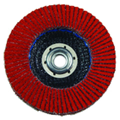 ‎3M Flap Disc 947D 40 T27 Quick Change 4-1/2″ × 5/8″-11 - Industrial Tool & Supply