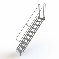 TRI-ARC - Rolling & Wall Mounted Ladders & Platforms Type: Stairway Slope Ladder Style: Stair Unit - Industrial Tool & Supply
