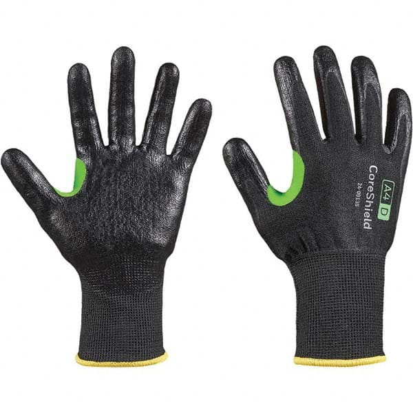 Honeywell - Size XL (10), ANSI Cut Lvl A4, Puncture Lvl 1, Abrasion Lvl 6, Nitrile Coated Cut Resistant Gloves - Industrial Tool & Supply