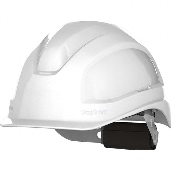HexArmor - ANSI Type I Class E 6-Point Ratchet Short Brim Hard Hat - Industrial Tool & Supply