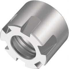 Kennametal - ER16 Collet Locknut - Industrial Tool & Supply