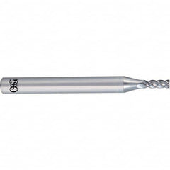 OSG - Square End Mills Mill Diameter (mm): 10.00 Mill Diameter (Decimal Inch): 0.3937 - Industrial Tool & Supply