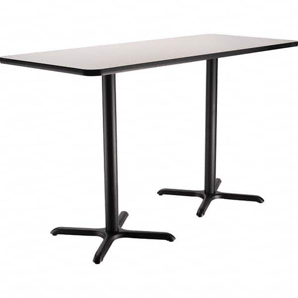 National Public Seating - Stationary Tables Type: Breakroom Material: HPL Particleboard Core w/T-Mold; Steel - Industrial Tool & Supply