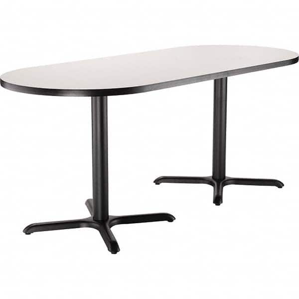 National Public Seating - Stationary Tables Type: Breakroom Material: HPL Particleboard Core w/T-Mold; Steel - Industrial Tool & Supply