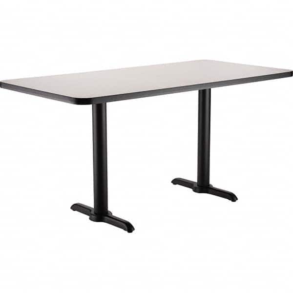 National Public Seating - Stationary Tables Type: Breakroom Material: HPL Particleboard Core w/T-Mold; Steel - Industrial Tool & Supply