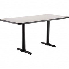 National Public Seating - Stationary Tables Type: Breakroom Material: HPL Particleboard Core w/T-Mold; Steel - Industrial Tool & Supply