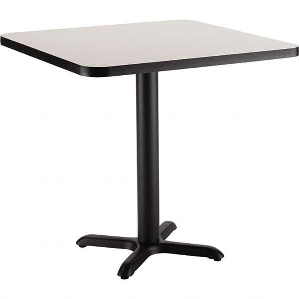 National Public Seating - Stationary Tables Type: Breakroom Material: HPL Particleboard Core w/T-Mold; Steel - Industrial Tool & Supply
