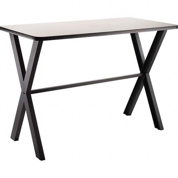 National Public Seating - Stationary Tables Type: Cafeteria Tables Material: HPL Top; MDF Core w/Protect Edge; Steel - Industrial Tool & Supply