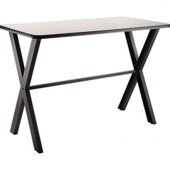 National Public Seating - Stationary Tables Type: Cafeteria Tables Material: HPL Top; MDF Core w/Protect Edge; Steel - Industrial Tool & Supply