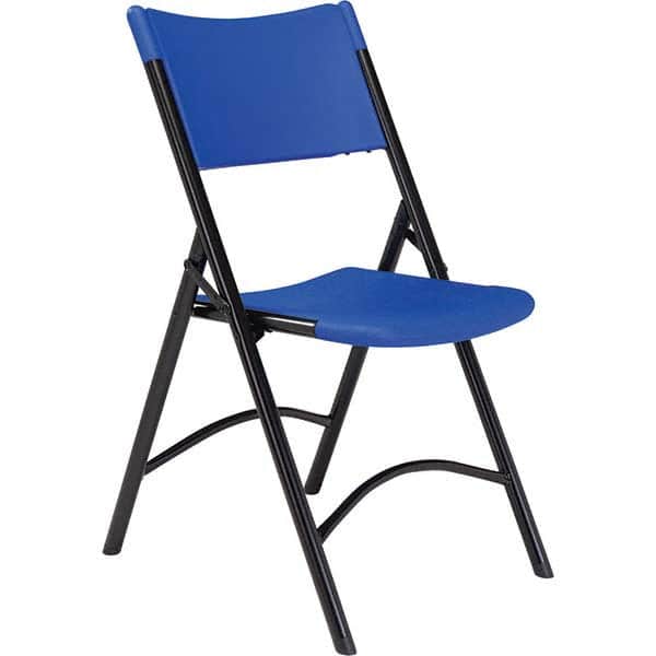 National Public Seating - Folding Chairs Pad Type: Folding Chair w/Plastic Seat & Back Material: Plastic/Steel - Industrial Tool & Supply