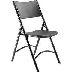 National Public Seating - Folding Chairs Pad Type: Folding Chair w/Plastic Seat & Back Material: Plastic/Steel - Industrial Tool & Supply