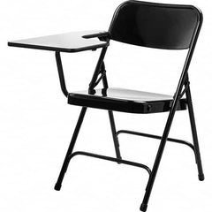 National Public Seating - Folding Chairs Pad Type: Folding Chair W/Tablet Arm Material: Steel - Industrial Tool & Supply